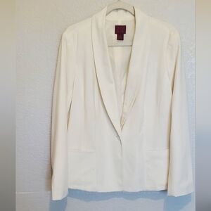 212 Collection Ivory Blazer